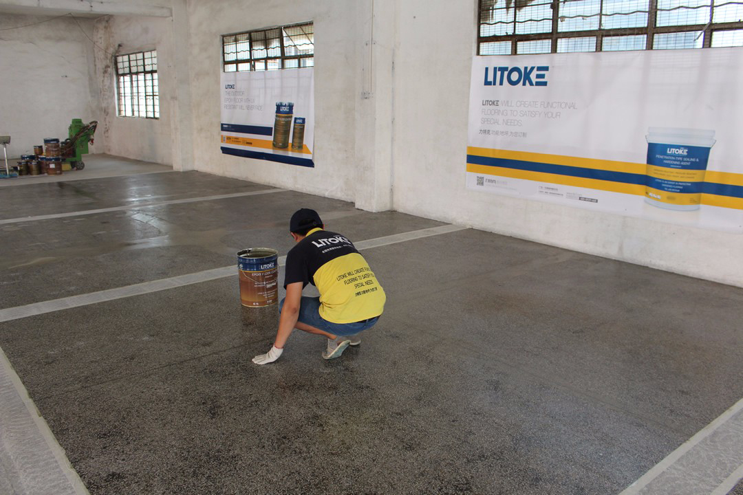 力特克環氧樹脂底涂地坪漆 力特克環氧樹脂底涂地坪漆