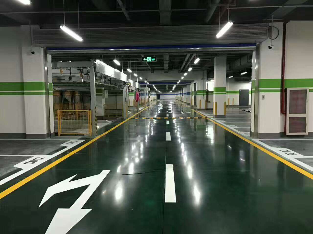 停車場混凝土染色劑地坪 停車場混凝土染色劑地坪